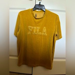 Fila Velvet Shirt (estimated size M)